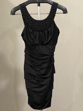 JOSH & JAZZ LITTLE BLACK DRESS SIZE 7/8